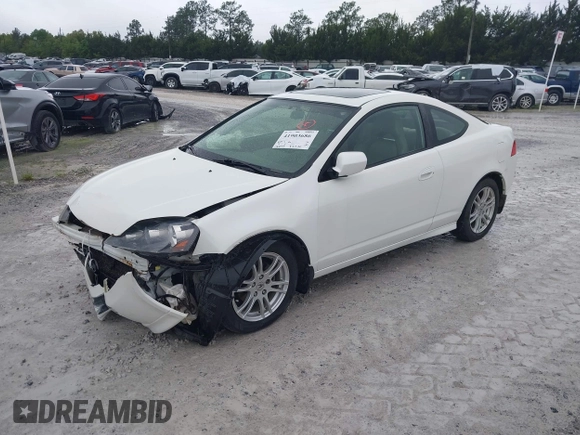 2005 Acura RSX with VIN JH4DC54825S002803, listed as a IAAI auction lot 41903686 with 112,272 mi miles. Bid and sale history available at carsss.com. Image 2.