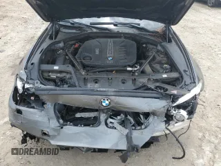 2014 BMW 5 Series 535d with VIN WBAXA5C50ED691107, listed as a Copart auction lot 64393794 with 114,627 mi miles and Salvage Title. Bid and sale history available at DreamBid. Image 13.
