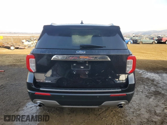 2022 Ford Explorer Limited with VIN 1FMSK8FH4NGA30997, listed as a Copart auction lot 84112984 with 85,280 mi miles and Clean Title. Bid and sale history available at carsss.com. Image 6.