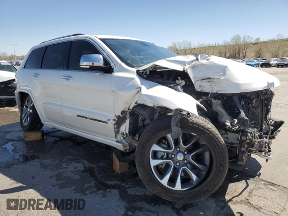2017 Jeep Grand Cherokee Overland z VIN 1C4RJFCT7HC810183, wystawiony jako Copart lot #53182235 z przebiegiem 95 511 mil mil oraz Szkoda całkowita • Salvage title. Historia ofert i sprzedaży dostępna na DreamBid. Obrazek 4.