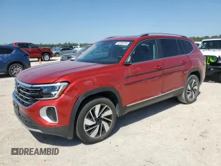 2024 Volkswagen Atlas SEL with VIN 1V2BR2CA3RC533646, listed as a Copart auction lot 52700135 with 10,498 mi miles and Salvage title. Bid and sale history available at DreamBid. Image 1.