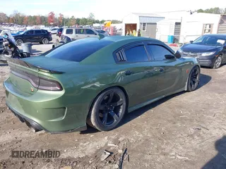 2019 Dodge Charger Scat Pack with VIN 2C3CDXGJ4KH572619, listed as a IAAI auction lot 40973015 with 40,148 mi miles and . Bid and sale history available at DreamBid. Image 4.