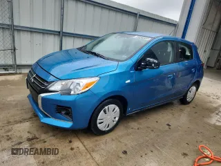 2024 Mitsubishi Mirage ES with VIN ML32AUHJXRH025466, listed as a Copart auction lot 66542035 with 17,080 mi miles and Clean title. Bid and sale history available at DreamBid. Image 1.