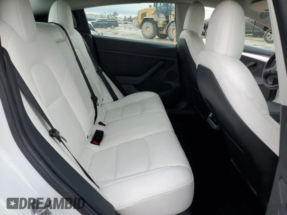 2022 Tesla Model 3 Long Range with VIN 5YJ3E1EB9NF167318, listed as a Copart auction lot 43235155 with 54,167 mi miles and Salvage Title. Bid and sale history available at carsss.com. Image 10.