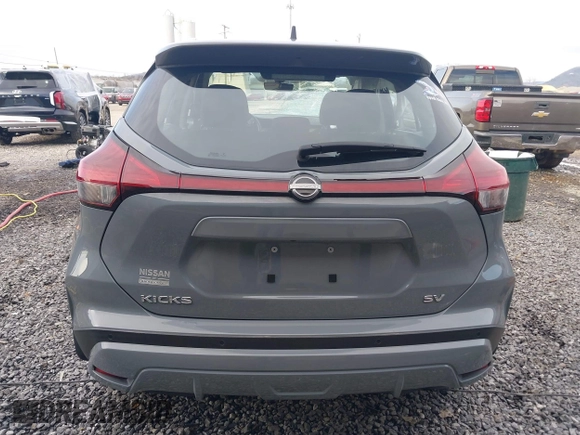 2022 Nissan Kicks SV with VIN 3N1CP5CV6NL510248, listed as a IAAI auction lot 41601382 with 50,010 mi miles and . Bid and sale history available at carsss.com. Image 16.