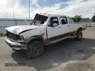 1997 Ford F-350 с VIN 1FTJW36F3VEA94191, выставлен на аукционе Copart как лот 56792665 с пробегом Не указан миль и Списание • Salvage title. История ставок и продаж доступна на DreamBid. Изображение 1.