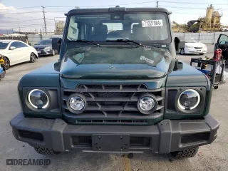 2024 Ineos Grenadier Station Wagon with VIN SC6GM1CA7RF015510, listed as a Copart auction lot 71227984 with 73 mi miles and Salvage Title. Bid and sale history available at carsss.com. Image 5.
