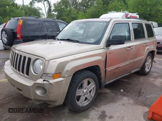 2010 Jeep Patriot Sport with VIN 1J4NF2GB7AD585140, listed as a IAAI auction lot 42219810 with 111,819 mi miles and . Bid and sale history available at carsss.com. Image 2.