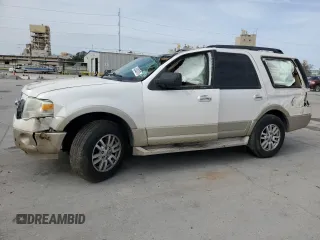 2010 Ford Expedition Eddie Bauer with VIN 1FMJU1H55AEB48093, listed as a Copart auction lot 45303375 with Not provided miles and Salvage title. Bid and sale history available at DreamBid. Image 1.