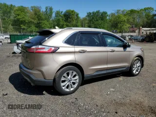 2020 Ford Edge Titanium with VIN 2FMPK3K91LBA72040, listed as a Copart auction lot 53977085 with 83,290 mi miles and Salvage title. Bid and sale history available at DreamBid. Image 3.