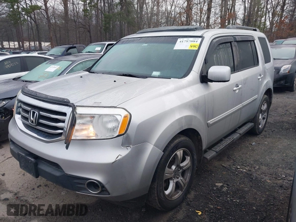 2013 Honda Pilot EX-L with VIN 5FNYF3H75DB012205, listed as a IAAI auction lot 41797084 with 181,577 mi miles and . Bid and sale history available at DreamBid. Image 17.