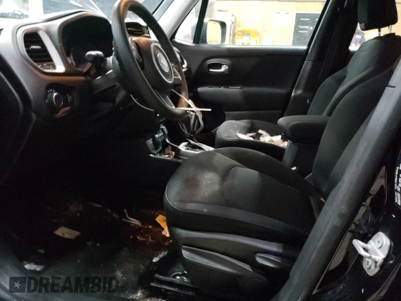 2020 Jeep Renegade Sport with VIN ZACNJBAB9LPL25398, listed as a Copart auction lot 49898705 with 47,555 mi miles and Salvage title. Bid and sale history available at DreamBid. Image 7.