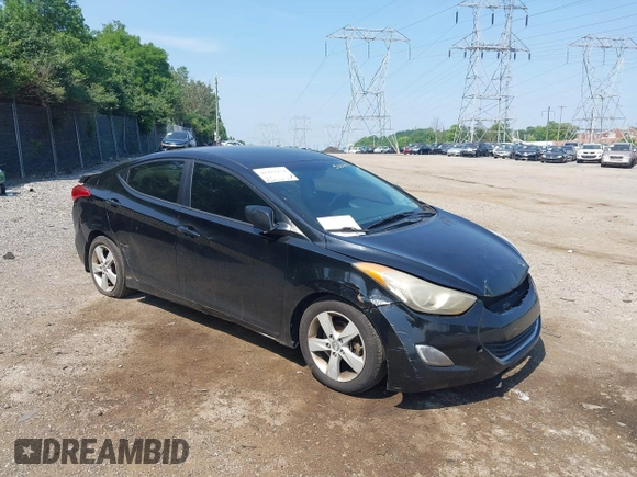 2013 Hyundai Elantra GLS with VIN KMHDH4AEXDU530711, listed as a IAAI auction lot 42499254 with 209,121 mi miles and . Bid and sale history available at DreamBid. Image 1.