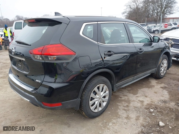 2017 Nissan Rogue SL with VIN 5N1AT2MV5HC783397, listed as a IAAI auction lot 41463680 with 104,245 mi miles. Bid and sale history available at carsss.com. Image 4.