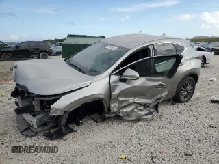2022 Lexus NX with VIN JTJADCAZ1N5004931, listed as a Copart auction lot 41649615 with 24,117 mi miles and Salvage Title. Bid and sale history available at carsss.com. Image 1.