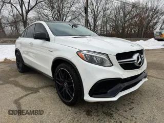 2018 Mercedes-Benz GLE 63 S AMG z VIN 4JGED7FB0JA100375, wystawiony jako Copart lot #88870795 z przebiegiem 87 859 mil mil oraz Czysty tytuł • Clean title. Historia ofert i sprzedaży dostępna na DreamBid. Obrazek 1.