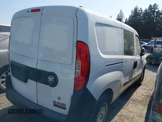 2018 Ram ProMaster City Cargo Tradesman with VIN ZFBERFAB6J6J55135, listed as a IAAI auction lot 42085413 with 124,408 mi miles. Bid and sale history available at carsss.com. Image 4.