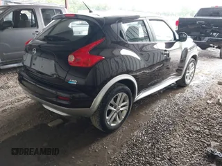 2014 Nissan Juke S with VIN JN8AF5MV3ET363389, listed as a IAAI auction lot 42125413 with 65,525 mi miles. Bid and sale history available at carsss.com. Image 4.