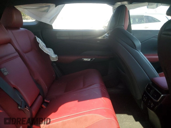 2023 Lexus RX 500h F Sport Performance with VIN 2T2BCMEA8PC009131, listed as a Copart auction lot 50300645 with 38,944 mi miles and Salvage title. Bid and sale history available at DreamBid. Image 11.