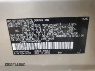 2008 Toyota RAV4 with VIN JTMBK33V186034582, listed as a Copart auction lot 74380404 with 163,110 mi miles and Non Repairable. Bid and sale history available at carsss.com. Image 12.