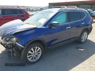 2017 Nissan Rogue S with VIN 5N1AT2MM8HC860870, listed as a IAAI auction lot 41908820 with 1 mi miles. Bid and sale history available at carsss.com. Image 17.