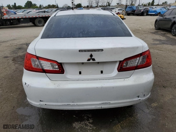 2012 Mitsubishi Galant FE with VIN 4A32B2FF8CE023718, listed as a Copart auction lot 53543365 with 122,667 mi miles and Salvage Title. Bid and sale history available at carsss.com. Image 6.