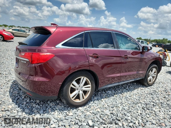 2014 Acura RDX with VIN 5J8TB3H34EL015857, listed as a Copart auction lot 59047665 with 117,732 mi miles and Salvage title. Bid and sale history available at DreamBid. Image 3.