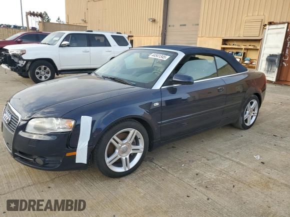 2007 Audi A4 2.0T z VIN WAUAF48H47K016976, wystawiony jako Copart lot #44541345 z przebiegiem 148 908 mil mil oraz Czysty tytuł • Clean title. Historia ofert i sprzedaży dostępna na DreamBid. Obrazek 1.