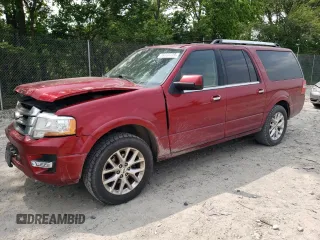2015 Ford Expedition Max Limited with VIN 1FMJK1KT6FEF18519, listed as a Copart auction lot 59339725 with 100,208 mi miles and Salvage title. Bid and sale history available at DreamBid. Image 1.