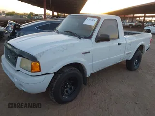 2003 Ford Ranger XL with VIN 1FTYR10U33PA51778, listed as a IAAI auction lot 42053678 with 216,513 mi miles. Bid and sale history available at carsss.com. Image 2.