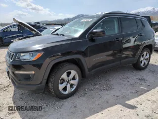 2018 Jeep Compass Latitude z VIN 3C4NJDBB0JT223409, wystawiony jako Copart lot #52324605 z przebiegiem 89 614 mil mil oraz Szkoda całkowita • Salvage title. Historia ofert i sprzedaży dostępna na DreamBid. Obrazek 1.