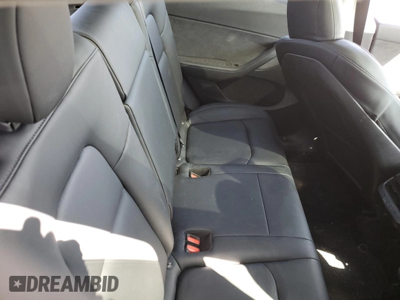 2022 Tesla Model Y Performance with VIN 7SAYGDEF1NF466938, listed as a Copart auction lot 53678045 with 50,135 mi miles and Salvage Title. Bid and sale history available at DreamBid. Image 10.