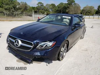 2018 Mercedes-Benz E-Class E 400 with VIN WDD1K6FB2JF030356, listed as a Copart auction lot 42781033 with 40,925 mi miles. Bid and sale history available at carsss.com. Image 1.