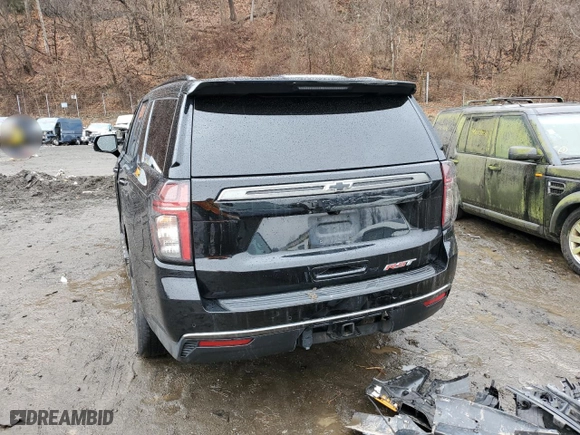 2022 Chevrolet Tahoe RST with VIN 1GNSKRKD4NR326241, listed as a Copart auction lot 43886324 with 50,465 mi miles. Bid and sale history available at carsss.com. Image 6.