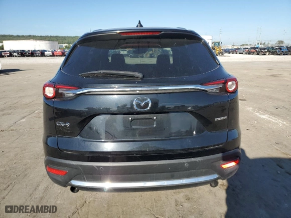 2021 Mazda CX-9 Grand Touring with VIN JM3TCADY9M0513643, listed as a Copart auction lot 71626194 with 54,579 mi miles and Salvage Title. Bid and sale history available at carsss.com. Image 6.