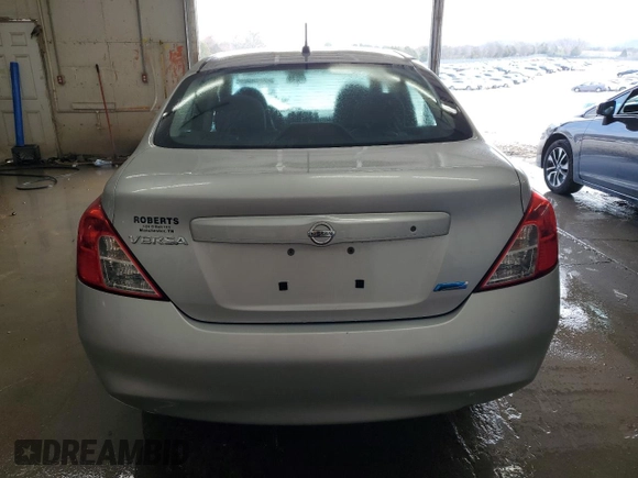 2012 Nissan Versa S with VIN 3N1CN7AP9CL826066, listed as a Copart auction lot 50645295 with 156,732 mi miles and Salvage Title. Bid and sale history available at carsss.com. Image 6.