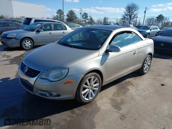 2007 Volkswagen Eos 2.0T with VIN WVWDA71F97V027690, listed as a IAAI auction lot 41625068 with 150,876 mi miles and . Bid and sale history available at DreamBid. Image 17.