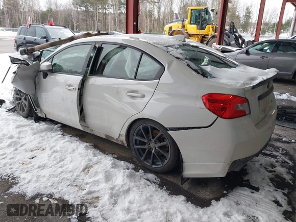 2018 Subaru WRX Premium with VIN JF1VA1C65J9809554, listed as a IAAI auction lot 41563805 with 111,103 mi miles. Bid and sale history available at carsss.com. Image 3.