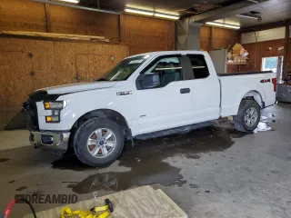 2015 Ford F-150 XLT with VIN 1FTEX1EP3FFC28285, listed as a Copart auction lot 63083955 with 219,547 mi miles and Salvage title. Bid and sale history available at DreamBid. Image 1.