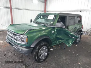 2024 Ford Bronco Big Bend with VIN 1FMDE7BH6RLA88901, listed as a IAAI auction lot 41864728 with 3,416 mi miles and . Bid and sale history available at DreamBid. Image 2.