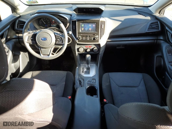 2020 Subaru Impreza Premium with VIN 4S3GKAV66L3606451, listed as a Copart auction lot 43106465 with 52,927 mi miles and Salvage Title. Bid and sale history available at carsss.com. Image 8.