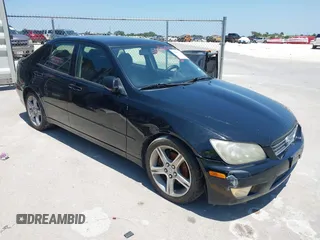 2001 Lexus IS with VIN JTHBD182810026578, listed as a IAAI auction lot 42086220 with 254,403 mi miles. Bid and sale history available at carsss.com. Image 1.