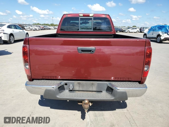 2008 GMC Canyon SLE1 with VIN 1GTCS199188109840, listed as a Copart auction lot 72822624 with 312,683 mi miles and Salvage Title. Bid and sale history available at carsss.com. Image 6.