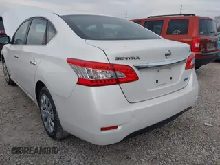 2014 Nissan Sentra S with VIN 3N1AB7AP9EL648470, listed as a IAAI auction lot 41834489 with 106,000 mi miles and . Bid and sale history available at DreamBid. Image 6.