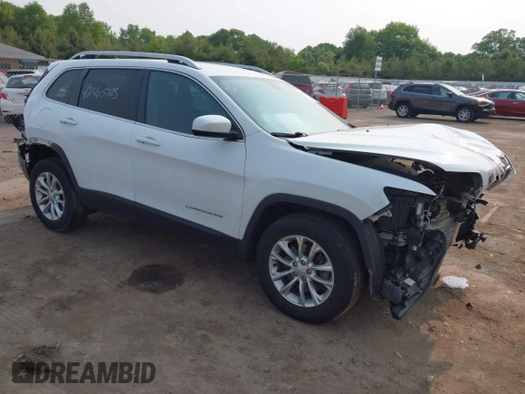2019 Jeep Cherokee Latitude with VIN 1C4PJMCB5KD341728, listed as a IAAI auction lot 42405715 with 78,224 mi miles and . Bid and sale history available at DreamBid. Image 1.