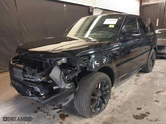 2019 Land Rover Range Rover Sport HST with VIN SALWS2SUXKA864771, listed as a IAAI auction lot 41808668 with 54,129 mi miles. Bid and sale history available at carsss.com. Image 2.