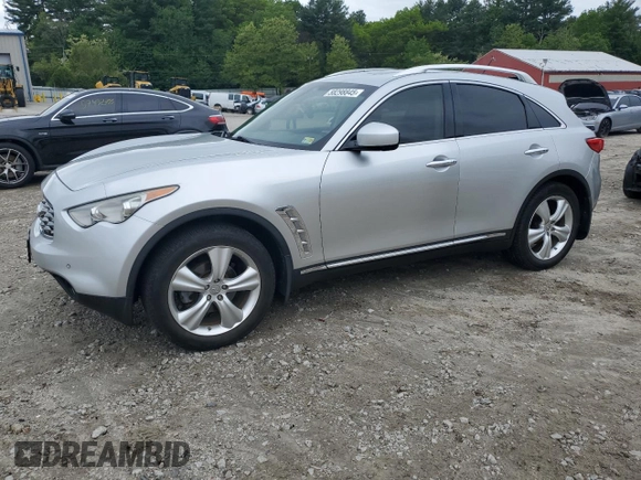 2011 Infiniti FX with VIN JN8AS1MW0BM732874, listed as a Copart auction lot 58298845 with 103,502 mi miles and Clean title. Bid and sale history available at DreamBid. Image 1.