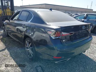 2020 Lexus GS with VIN JTHEZ1BL0LA020478, listed as a IAAI auction lot 41523349 with 55,319 mi miles. Bid and sale history available at carsss.com. Image 3.