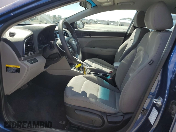 2018 Hyundai Elantra SEL with VIN 5NPD84LF9JH328863, listed as a Copart auction lot 53689475 with 77,309 mi miles and Salvage Title. Bid and sale history available at DreamBid. Image 7.