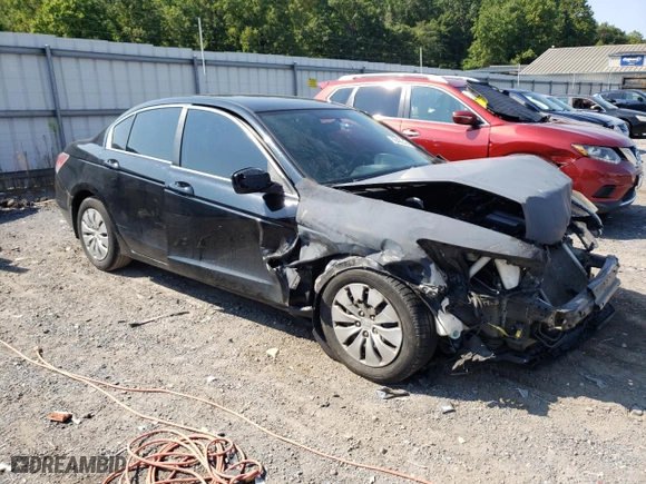 2011 Honda Accord Sdn LX with VIN 1HGCP2F3XBA076247, listed as a Copart auction lot 72983584 with 131,153 mi miles and Salvage Title. Bid and sale history available at carsss.com. Image 4.